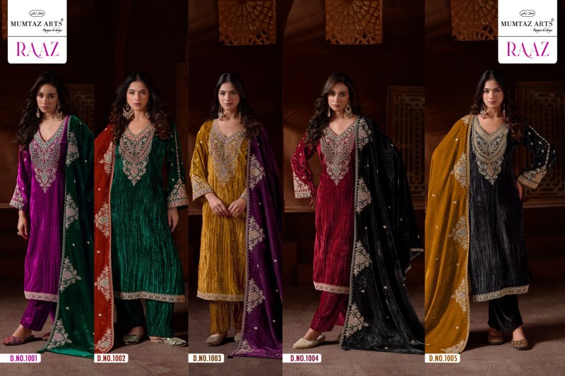 Raaz By Mumtaz Arts Crush Velvet Salwar Kameez 